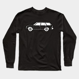 Corolla AE112 White Outline Long Sleeve T-Shirt